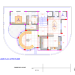 2D PLANNING FOR BUNGALOW – 2508 – 2604 SQ FT