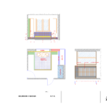 2D DRAWING FOR 2BHK FLAT – 2506 – 800 SQ FT
